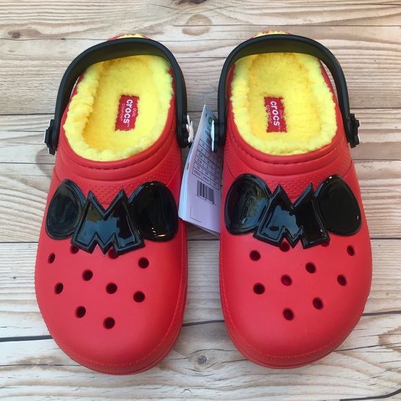 Crocs Classic Lined Disney Mickey Mouse Clog - Picture 13 of 16